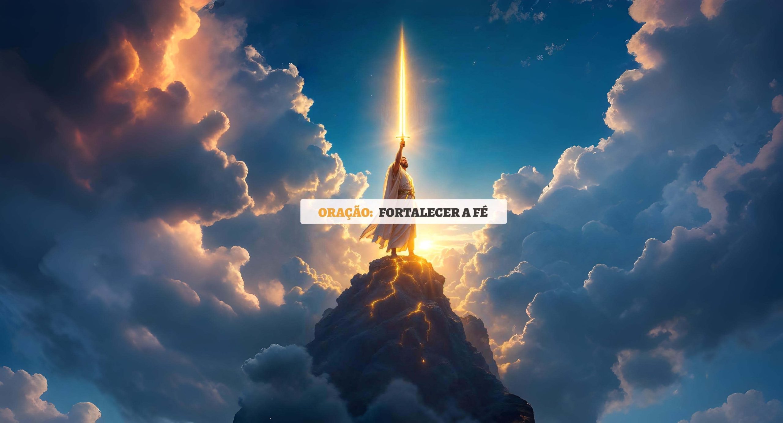 Oração para aumentar a fé em tempos de luta Orações Reais