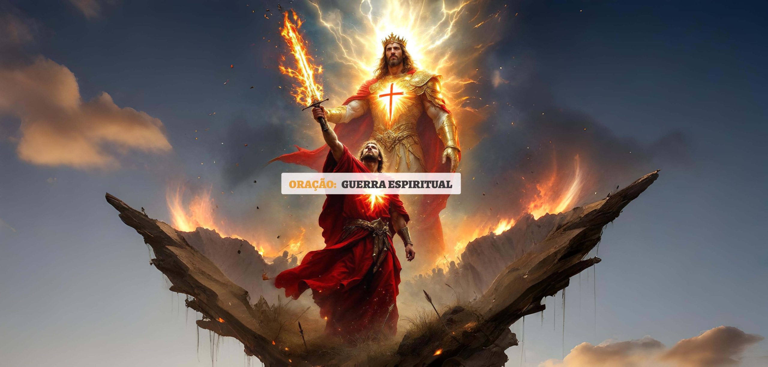 Oração por vitória na guerra espiritual Orações Reais